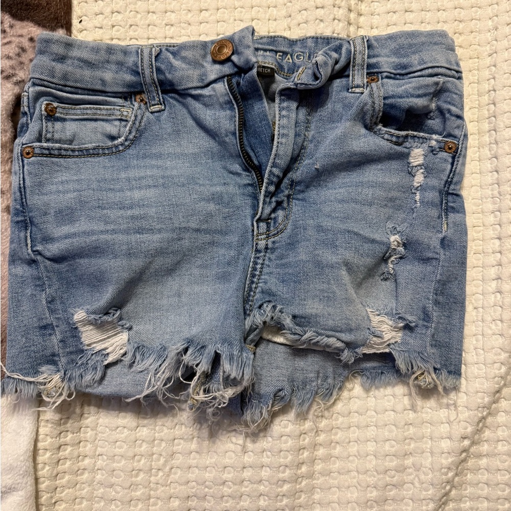 American Eagle Outfitters Blue Denim Shorts